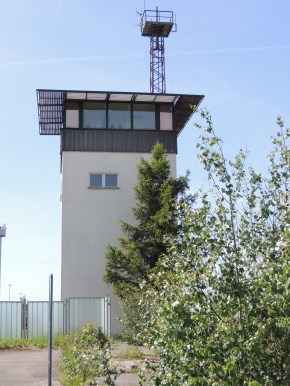 Marienborn Checkpoint's guard tower