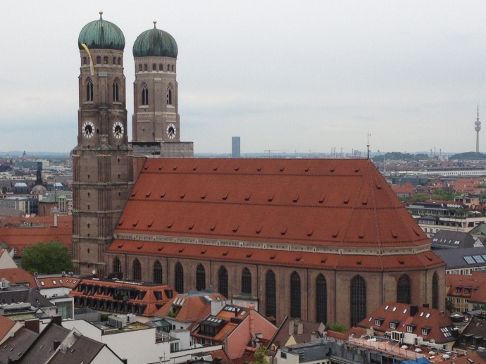 Here's what the Frauenkirche looks like on the outside
