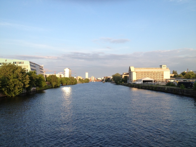 Our first glimpse of evening in Berlin was absolutely breathtaking. It is such a wonderful, beautiful city!